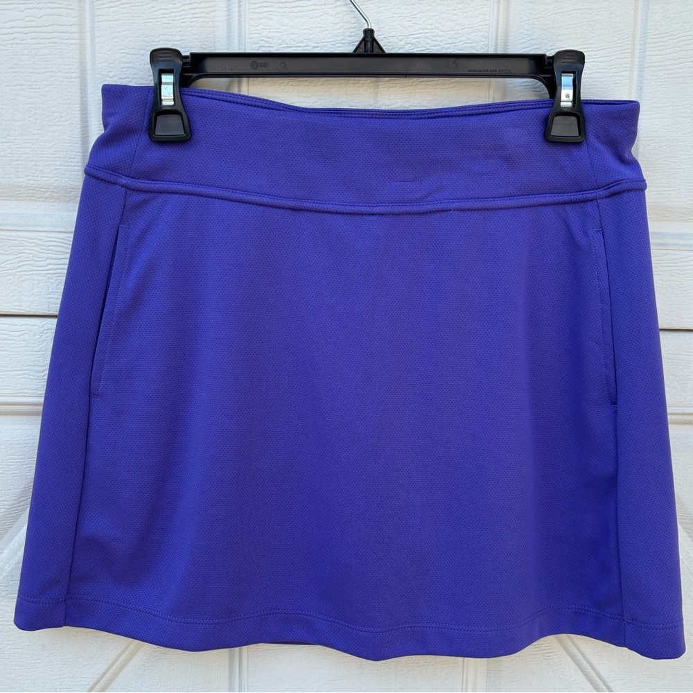 PGA Tour Airflux Purple Golf Skort Size S Athletic Mini Skirt Pockets
